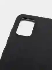 Черный чехол Samsung Galaxy A51 (Самсунг Галакси А51) силиконовый, цветной, матовый