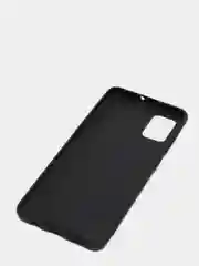 Черный чехол Samsung Galaxy A51 (Самсунг Галакси А51) силиконовый, цветной, матовый