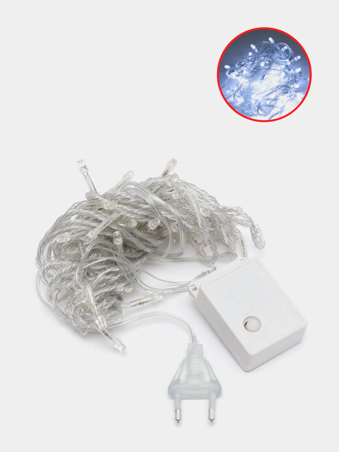 Белый светодиодная гирлянда LED от 6м-18м