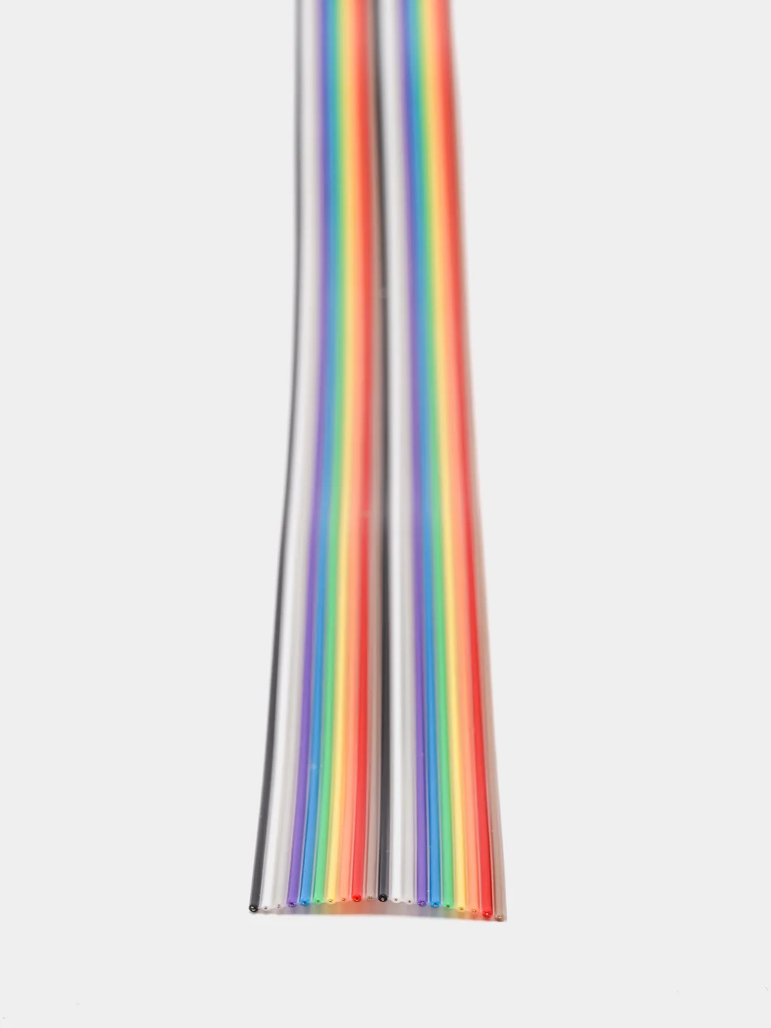 Шлейф RCA-20 жил цветной 28AWG медь шаг 1.27мм (отрезок 1 метр)