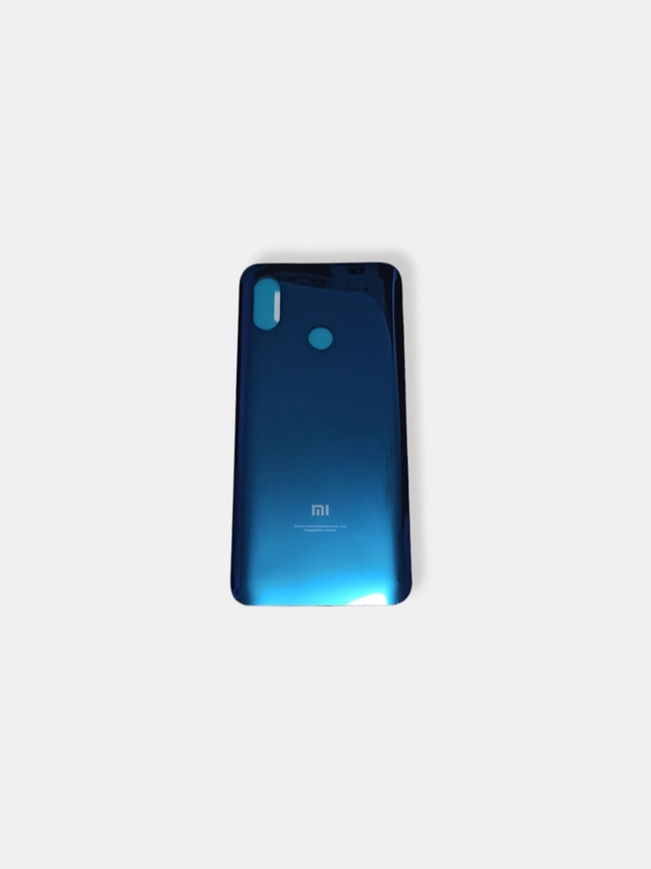 Задняя крышка для Xiaomi Mi 8 (синий) (П)