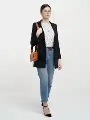Коричневый сумка женская классическая