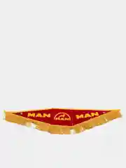 Красный вымпел "МАN", "Спаси и сохрани", 47 х 12 см