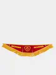 Красный вымпел "SCANIA-СПАСИ И СОХРАНИ", 47 х 12 см