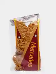 Красный вымпел"mercedes Спаси и Сохрани", 47х12 см