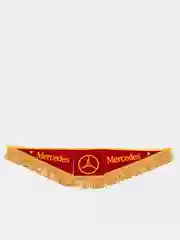 Красный вымпел"mercedes Спаси и Сохрани", 47х12 см