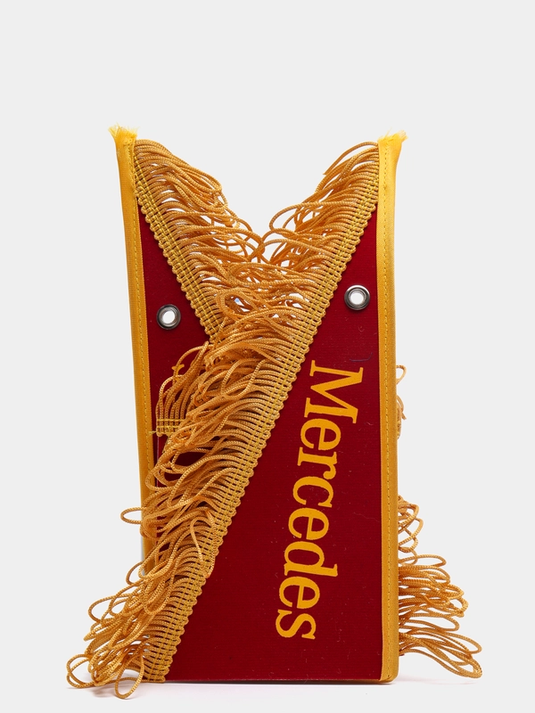 Вымпел"Mercedes Спаси и Сохрани", 47х12 см