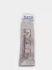 Кремовый вымпел "Daf", 5.5 х 20 см, бахрома