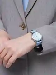Голубой женские кварцевые часы