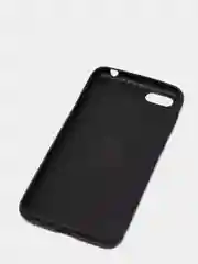 Накладка для Huawei Y5 (2018), силиконовая, под карбон, черный