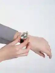 Серебряный женские кварцевые часы