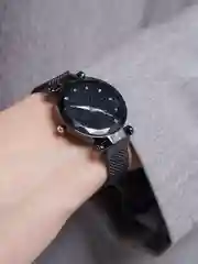 Черный женские наручные часы Overgift