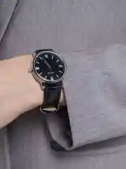 Черный женские кварцевые часы