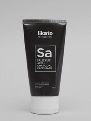 Маска для лица - глубокое очищение пор от черных точек. 50 мл. Likato Professional