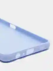 Голубой чехол силиконовый для Samsung Galaxy A12 / M12 ( Самсунг А12 / М12)
