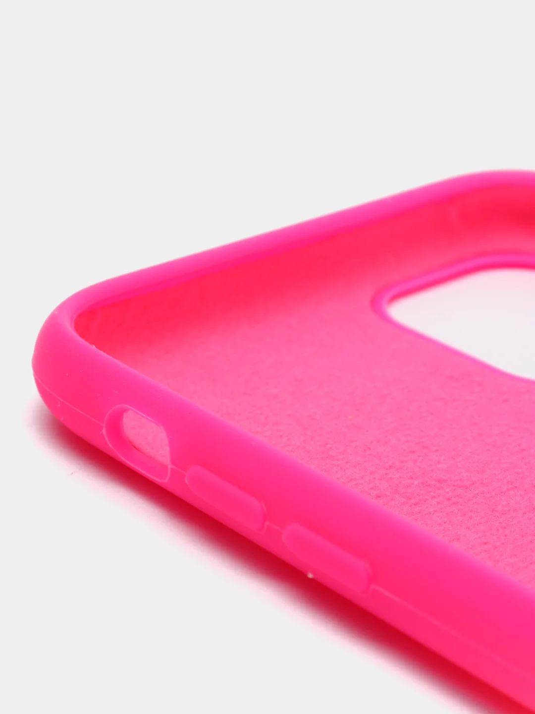 Фуксия чехол Silicone Case для iPhone 11, с открытым низом