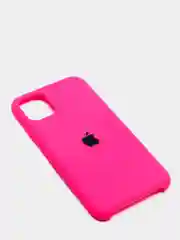 Фуксия чехол Silicone Case для iPhone 11, с открытым низом