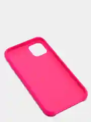 Фуксия чехол Silicone Case для iPhone 11, с открытым низом
