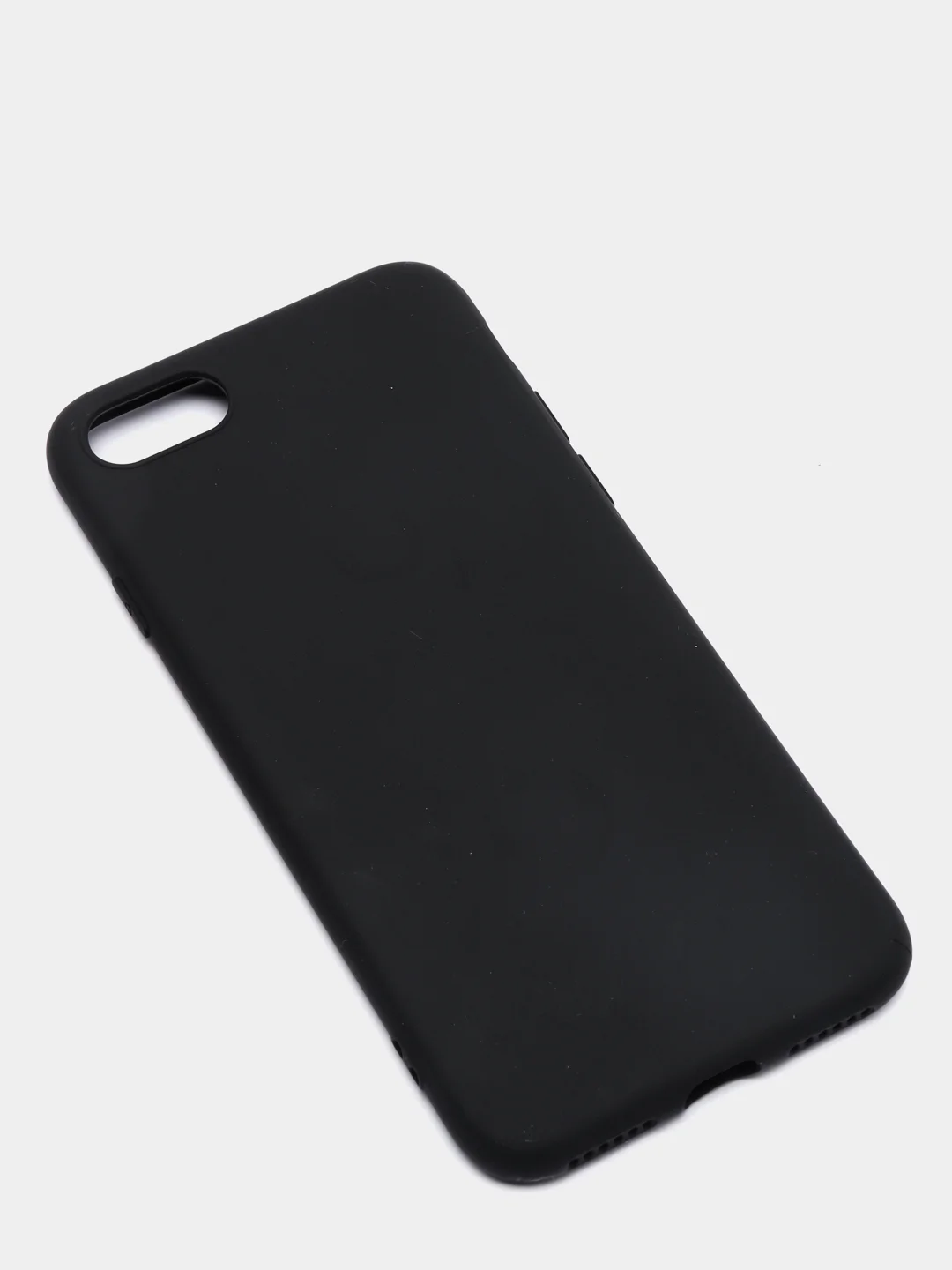 Черный чехол силиконовый на iPhone 5, 5s, 6, 6s, 7, 8, SE 2020, X, XR, XS Max, 12 14 Pro, 13 mini