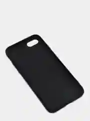 Черный чехол силиконовый на iPhone 5, 5s, 6, 6s, 7, 8, SE 2020, X, XR, XS Max, 12 14 Pro, 13 mini