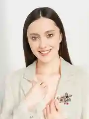 Брошь на булавке женская
