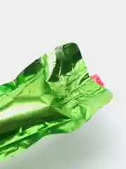 Зеленый фольгированный воздушный шар "Звезда", 15 цветов, 30 см