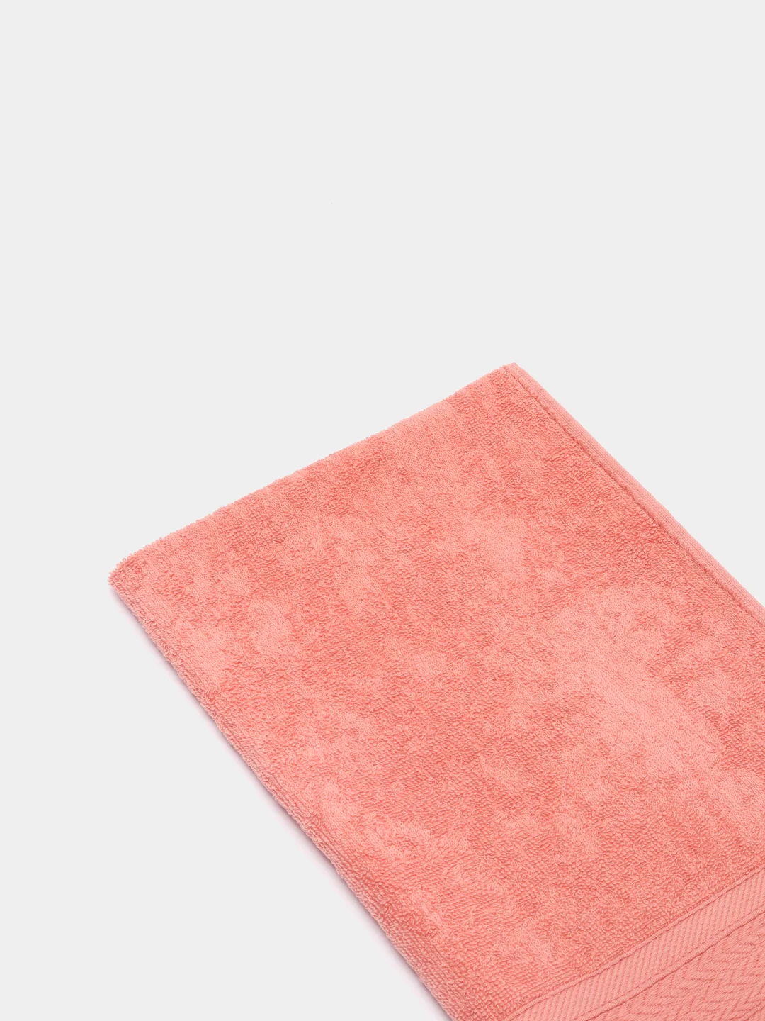 Коралловый полотенце махровое, 40*70 см, однотонное
