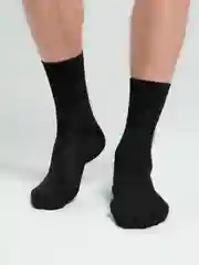 Мужские носки однотонные, из хлопка, длинные, 38-46