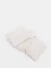 Белый конфетти  прямоугольные