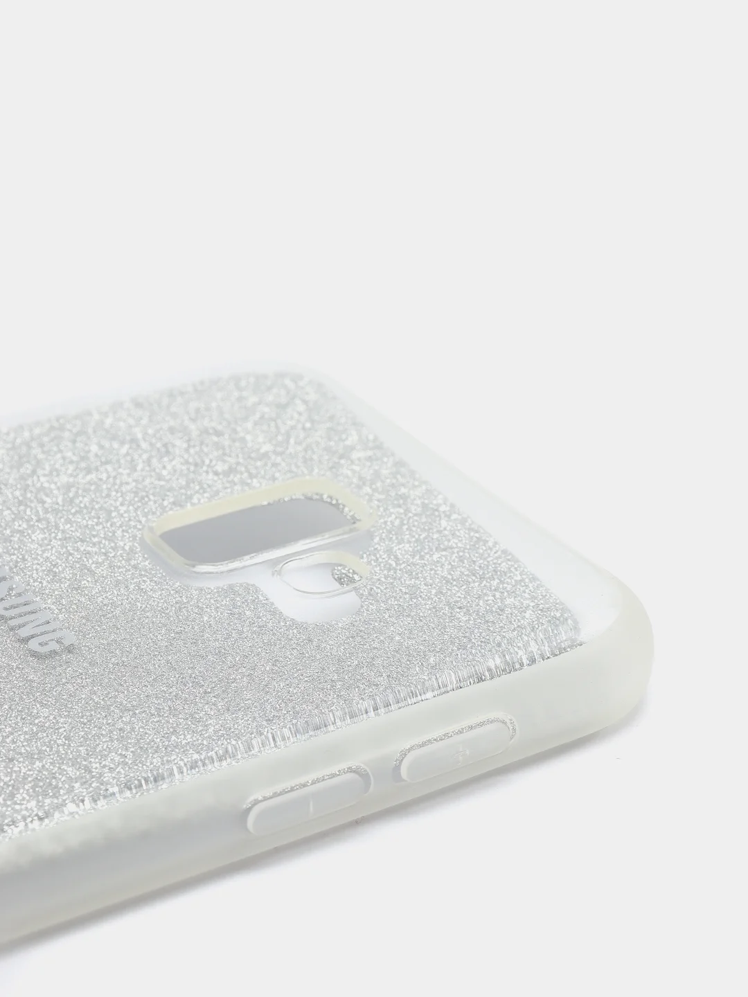 Серебряный чехол SAMSUNG J6 PLUS