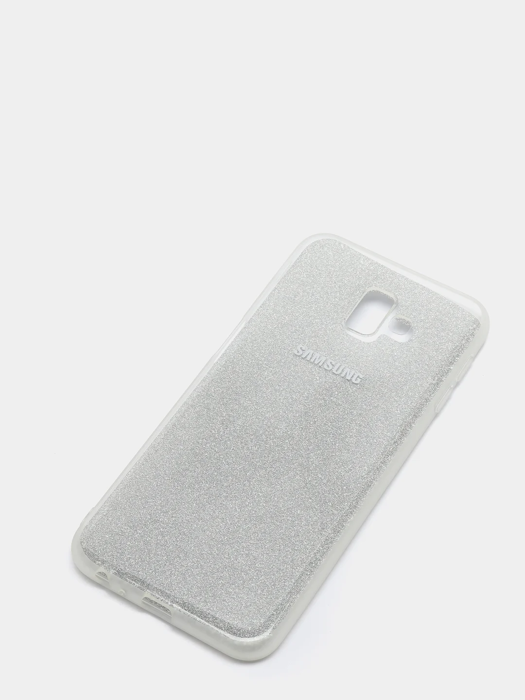 Серебряный чехол SAMSUNG J6 PLUS
