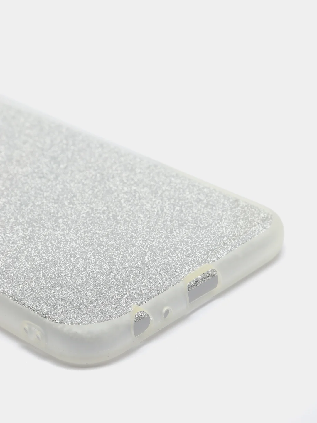 Серебряный чехол SAMSUNG J6 PLUS