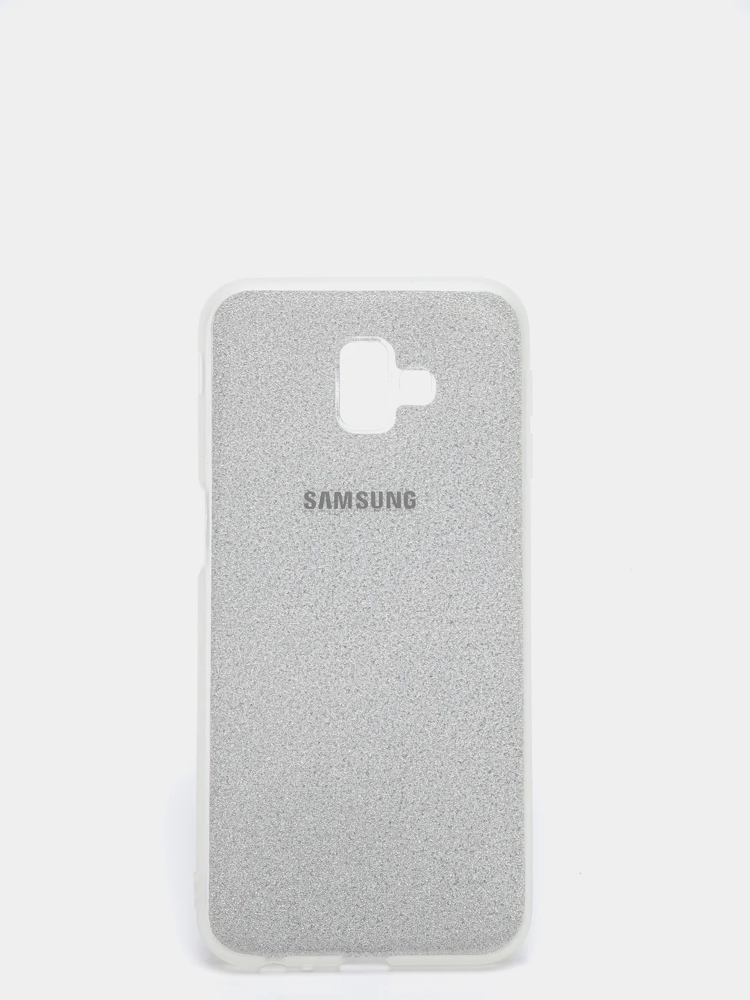 Серебряный чехол SAMSUNG J6 PLUS