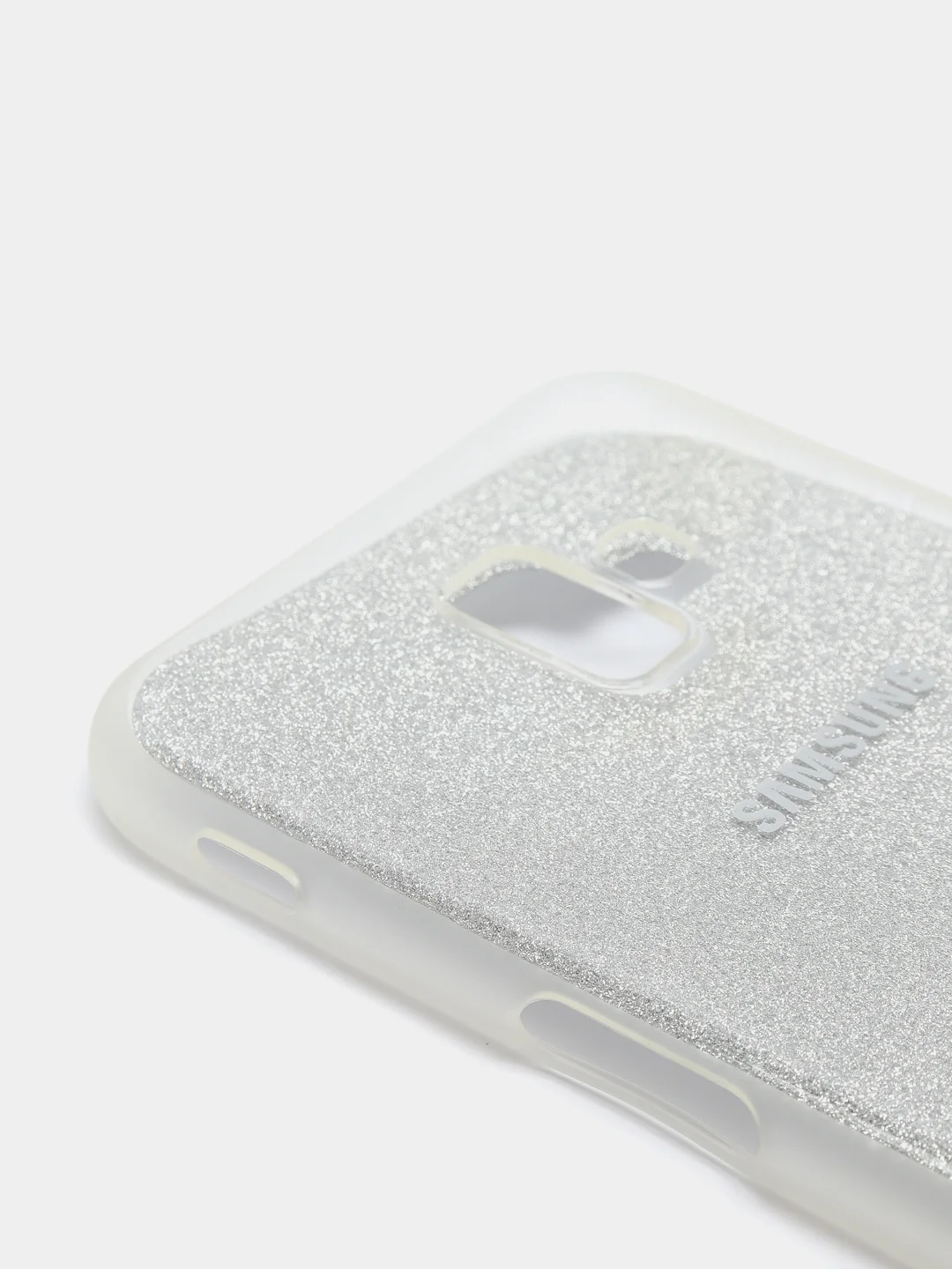 Серебряный чехол SAMSUNG J6 PLUS