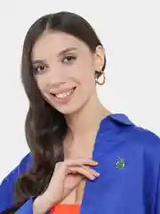 Черный брошь на булавке Сова