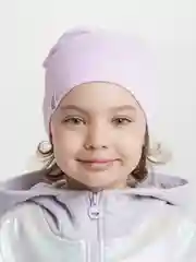 Конфетный детская двухслойная шапочка 1-5 лет для девочек хлопок