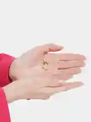 Брошь Буква именная