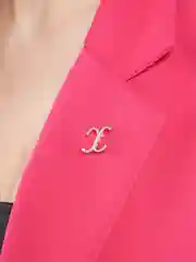 Брошь Буква именная