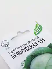 Семена Капуста белокочанная "Белорусская 455", для квашения, 0,5 г