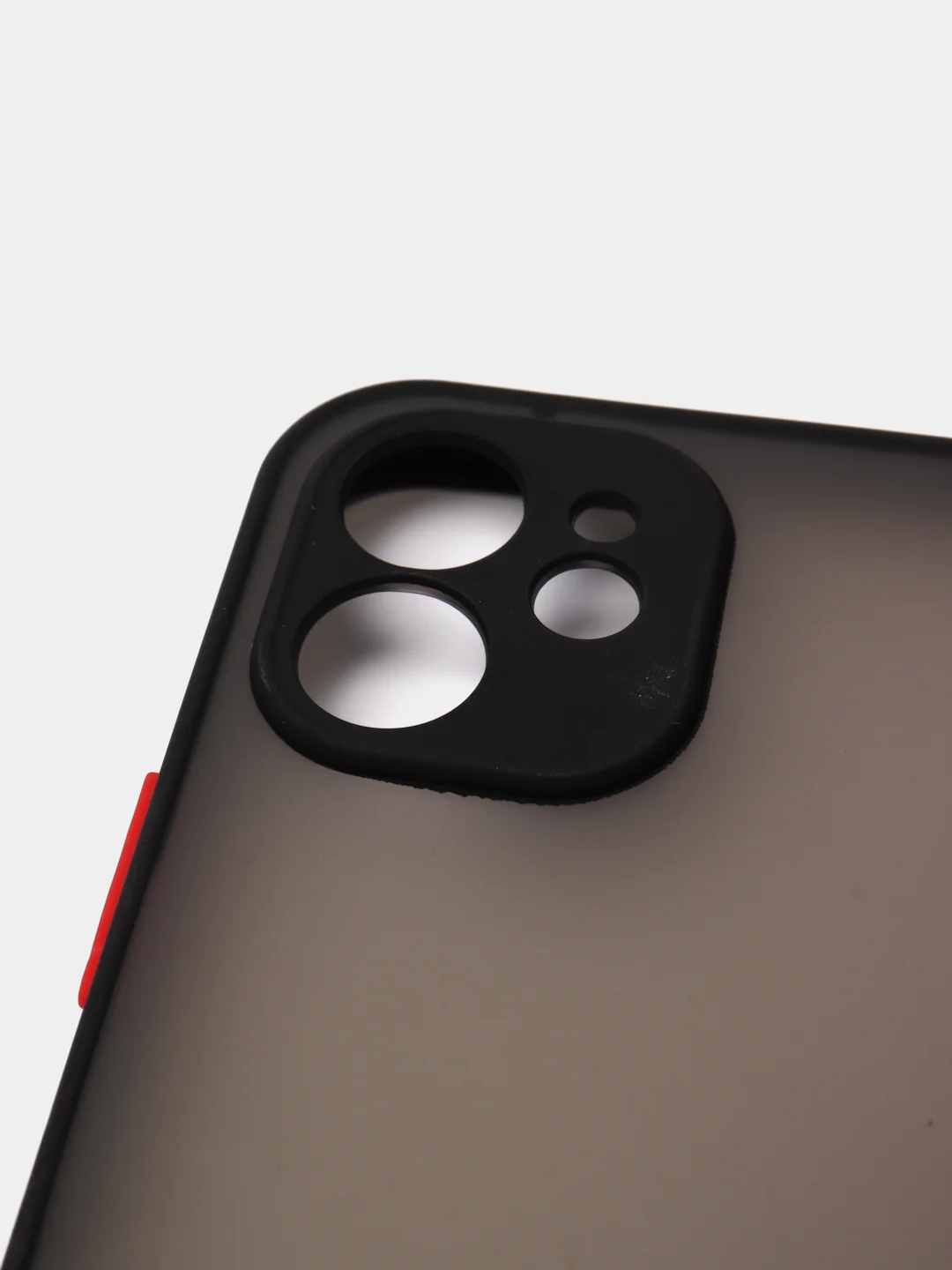Черный противоударный чехол для iPhone 11, 12, 13, Pro, ProMax, Mini, с защитой камеры