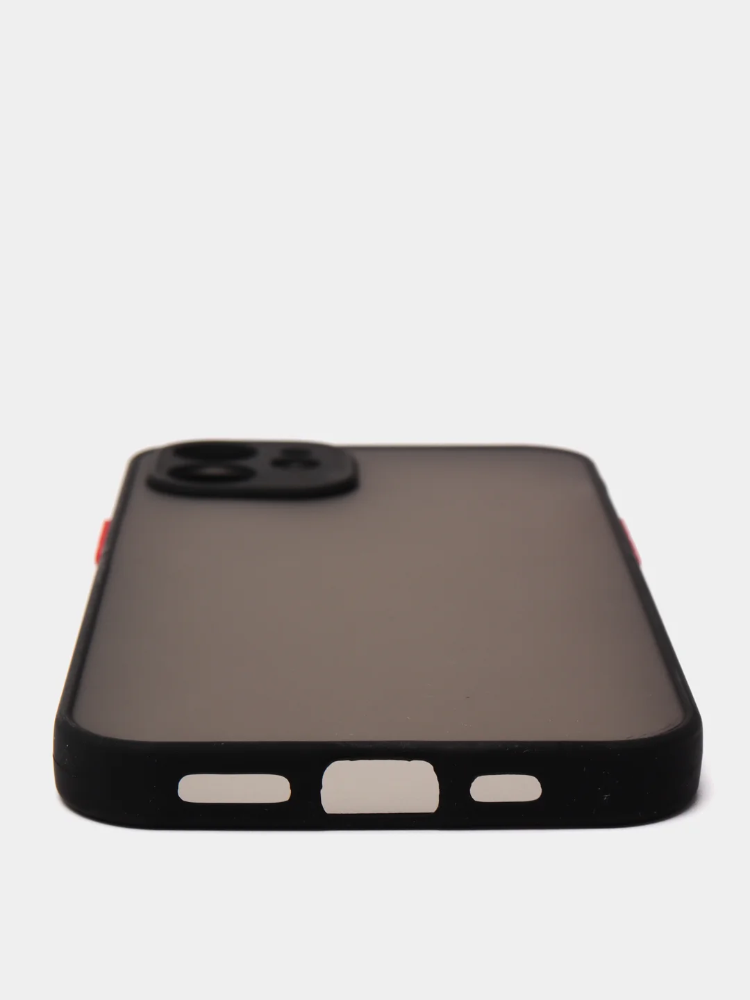 Черный противоударный чехол для iPhone 11, 12, 13, Pro, ProMax, Mini, с защитой камеры