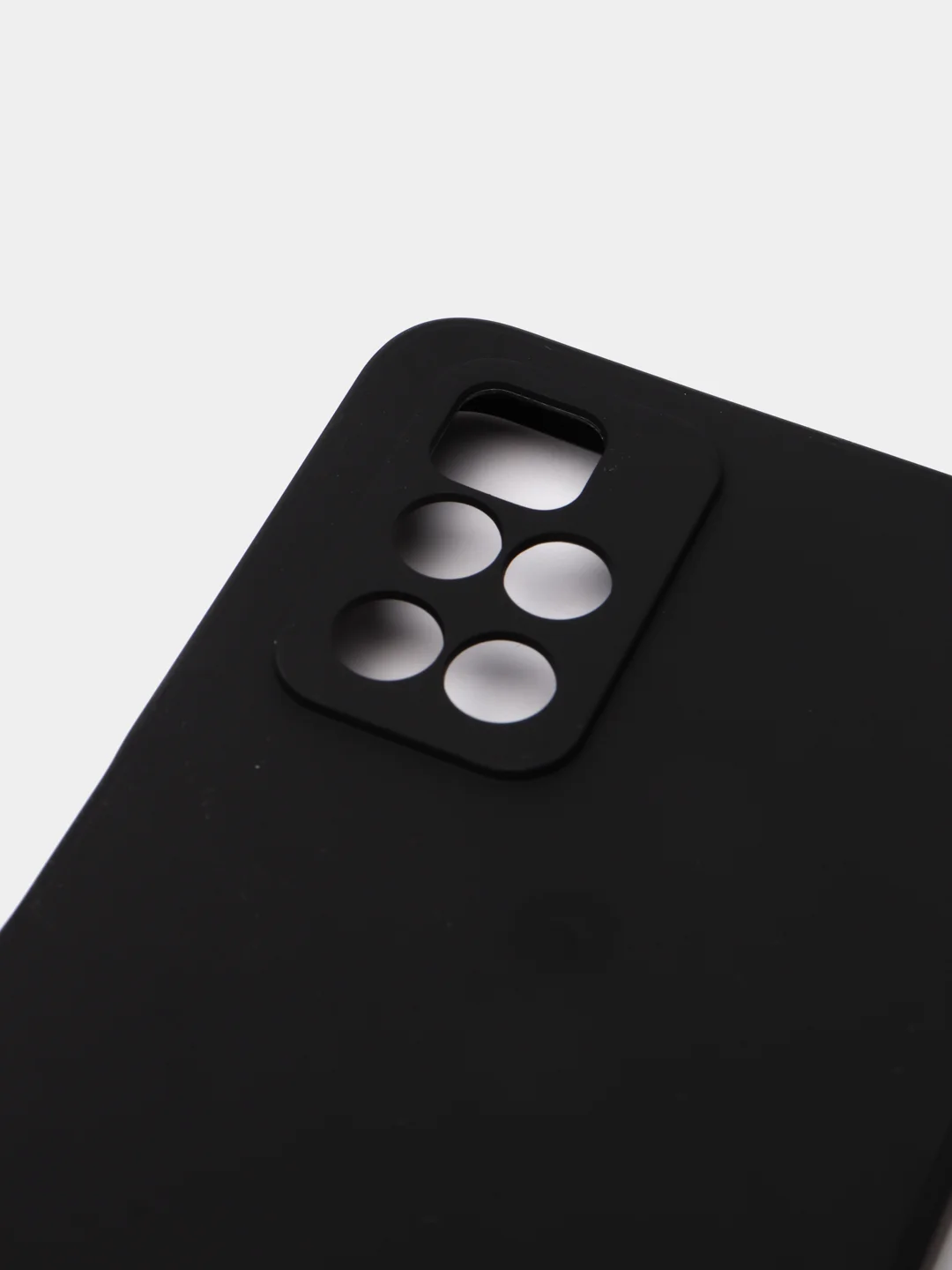 Черный чехол для Xiaomi Redmi 10 силиконовый