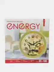 Часы настенные кварцевые ENERGY модель ЕС-100 оливки
