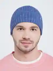 Индиго шапка для мальчиков  БИСКВИТ