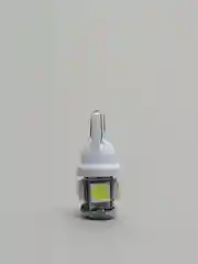 Лампа габаритная W5W T10 LED светодиодная 5 SMD белая, диодная