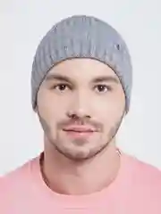 Серый шапка для мальчиков  БИСКВИТ