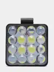 Линзованная вспышка ФСО ДХО LED 48W светодиодная, противотуманная фара
