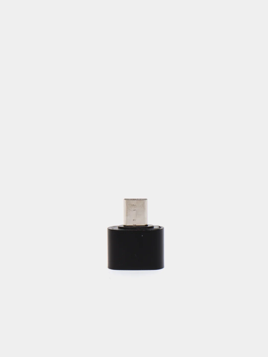 Черный адаптер OTG + micro USB