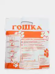 Наполнитель впитывающий "Гошка", крупные гранулы, 4 л