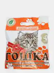 Наполнитель впитывающий "Гошка", крупные гранулы, 4 л